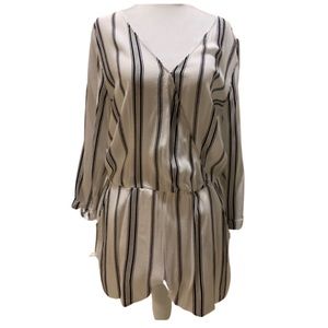 Sanctuary striped romper (small)